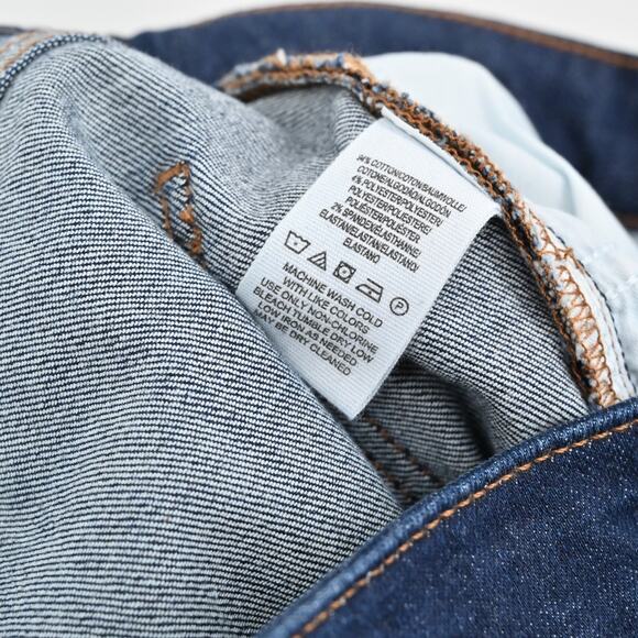 Anthropologie Jeans Womens Size 28 Pilcro Crop Denim Center Seam Boho Festival - Picture 8 of 12